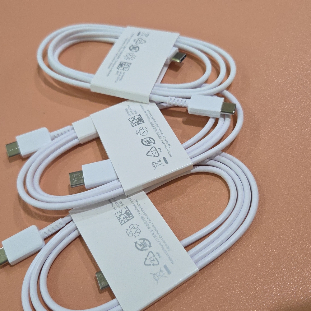 Set Of Three C To C Charging Cords